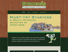 Tablet Screenshot of groggsclovis.com